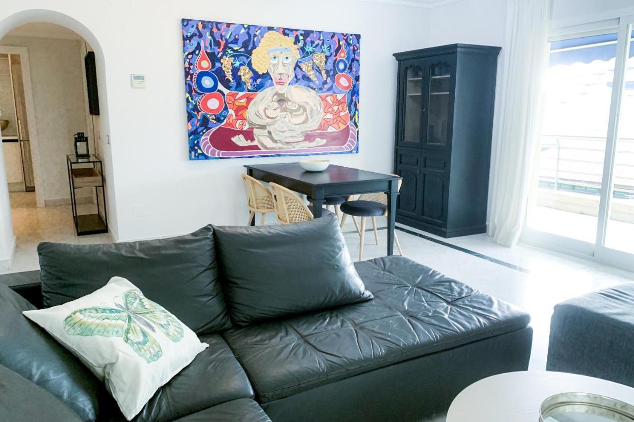 3 Room Lux Apt Puerto Banus-Terrace 5 Min To Beach Marbella Exteriör bild