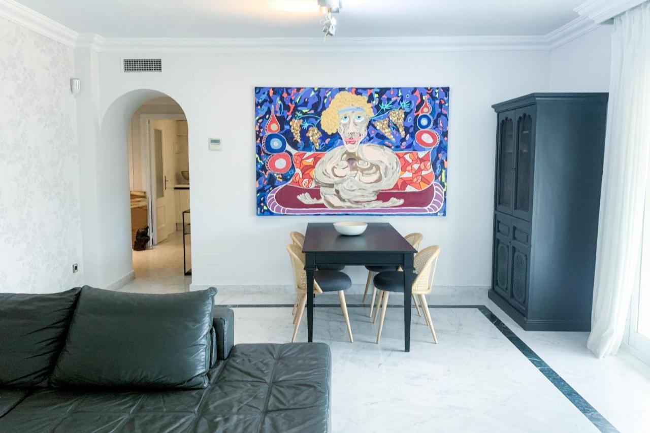 3 Room Lux Apt Puerto Banus-Terrace 5 Min To Beach Marbella Exteriör bild